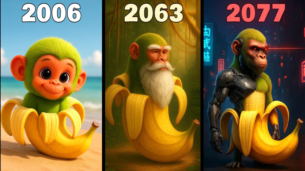 Evolution of Chimpanzini Bananini