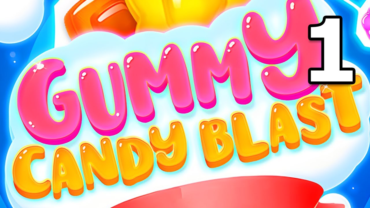Gummy Candy Blast Fun Match 3 Gameplay Walkthrough Part 1 | iOS, Android, Puzzle Game