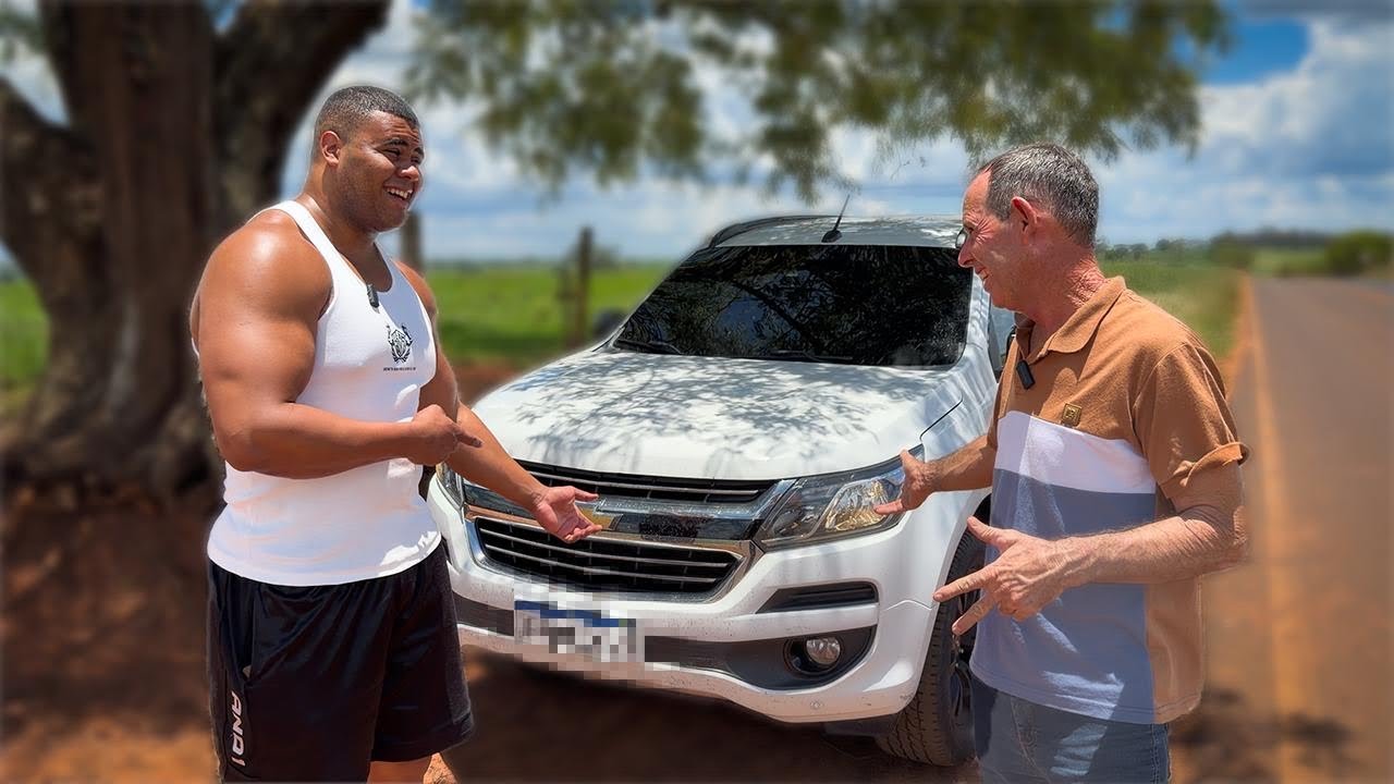 PAI DO BITELO TESTOU SEU NOVO CARRO - ELE ESTÁ ORGULHOSO 