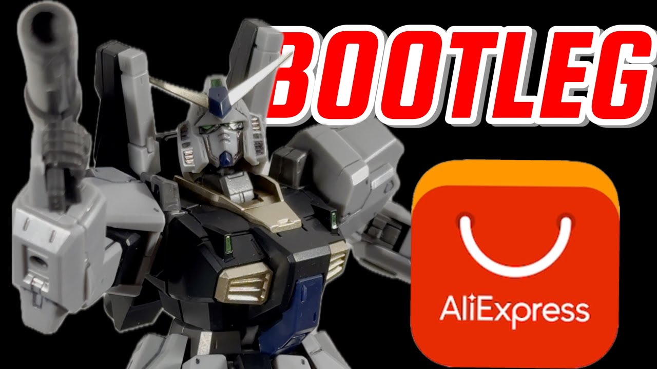 AliExpress BOOTLEG GUNPLA. JMS HG Gundam MK II 21st Century Real Type Color Version.