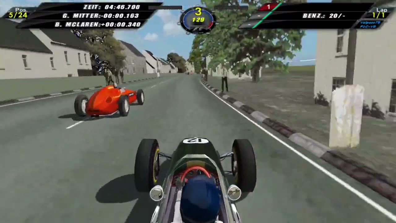 F1 Challenge VB 1963 Lotus Isle of Man 5% Race