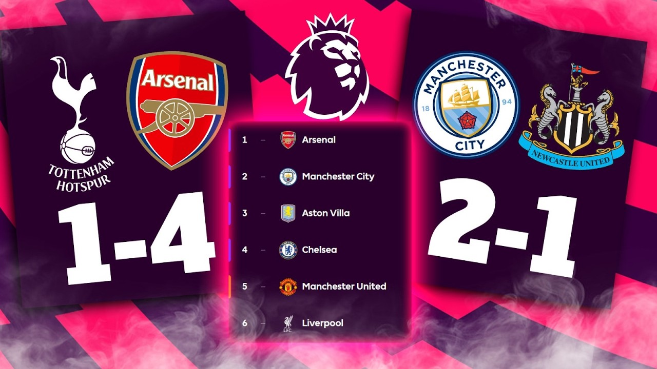 ARSENAL GANÓ Y TOTTENHAM PELIGRA EN DESCENSO 👀 | GANÓ CITY, LIVERPOOL 🔥 | EMPATARON VILLA, CHELSEA 🤔