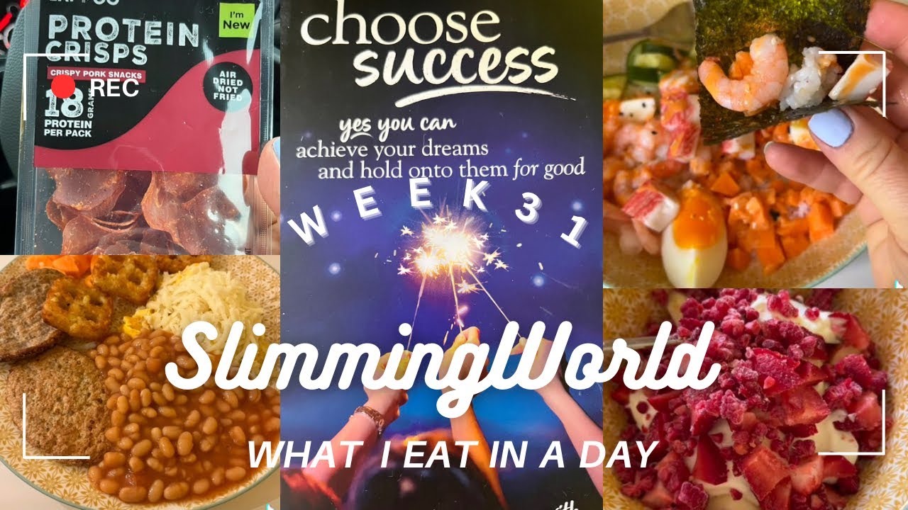 Week 31 What I eat in a day on Slimming World