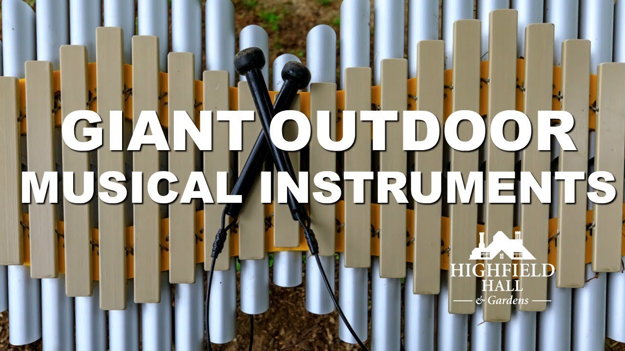 Giant Outdoor Musical Instruments