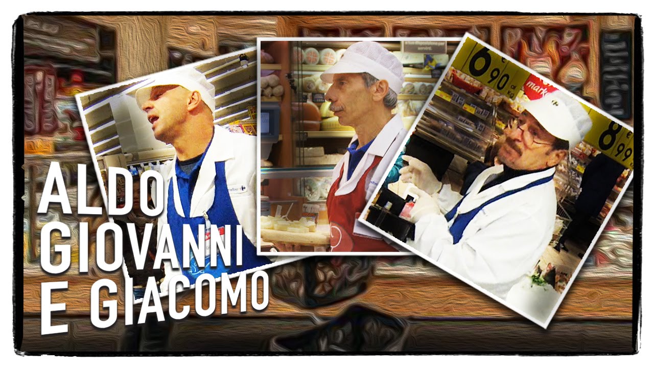 Aldo, Giovanni e Giacomo commessi per un giorno