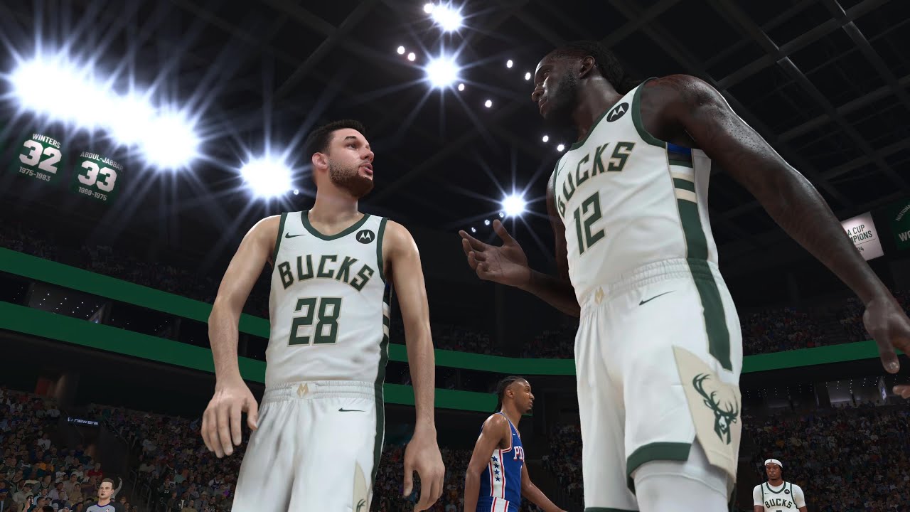 NBA 2K26 - NBA - Career Mode - 76ers @ Bucks - PS5 Pro Enhanced Gameplay - No Commentary
