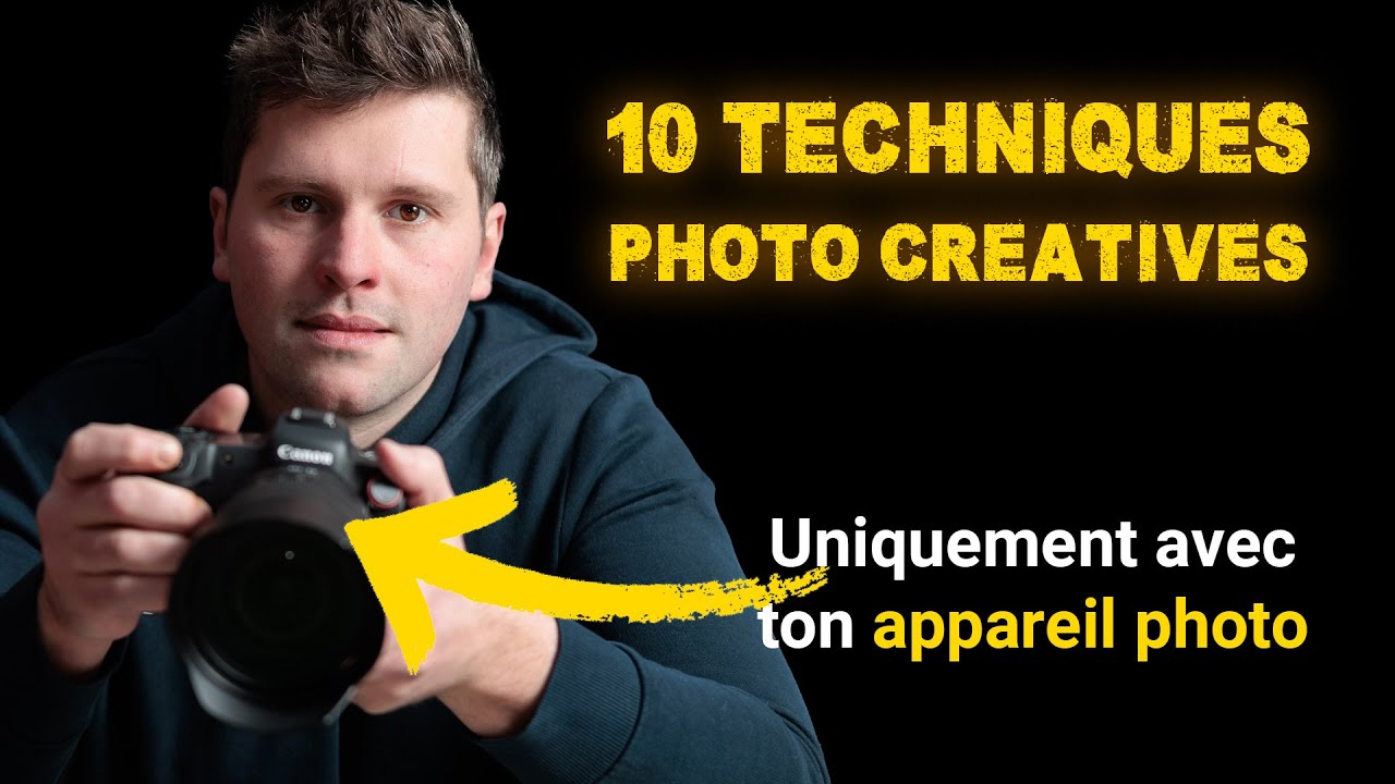 10 TECHNIQUES PHOTO CRÉATIVES SANS PHOTOSHOP (directement avec ton appareil photo !)