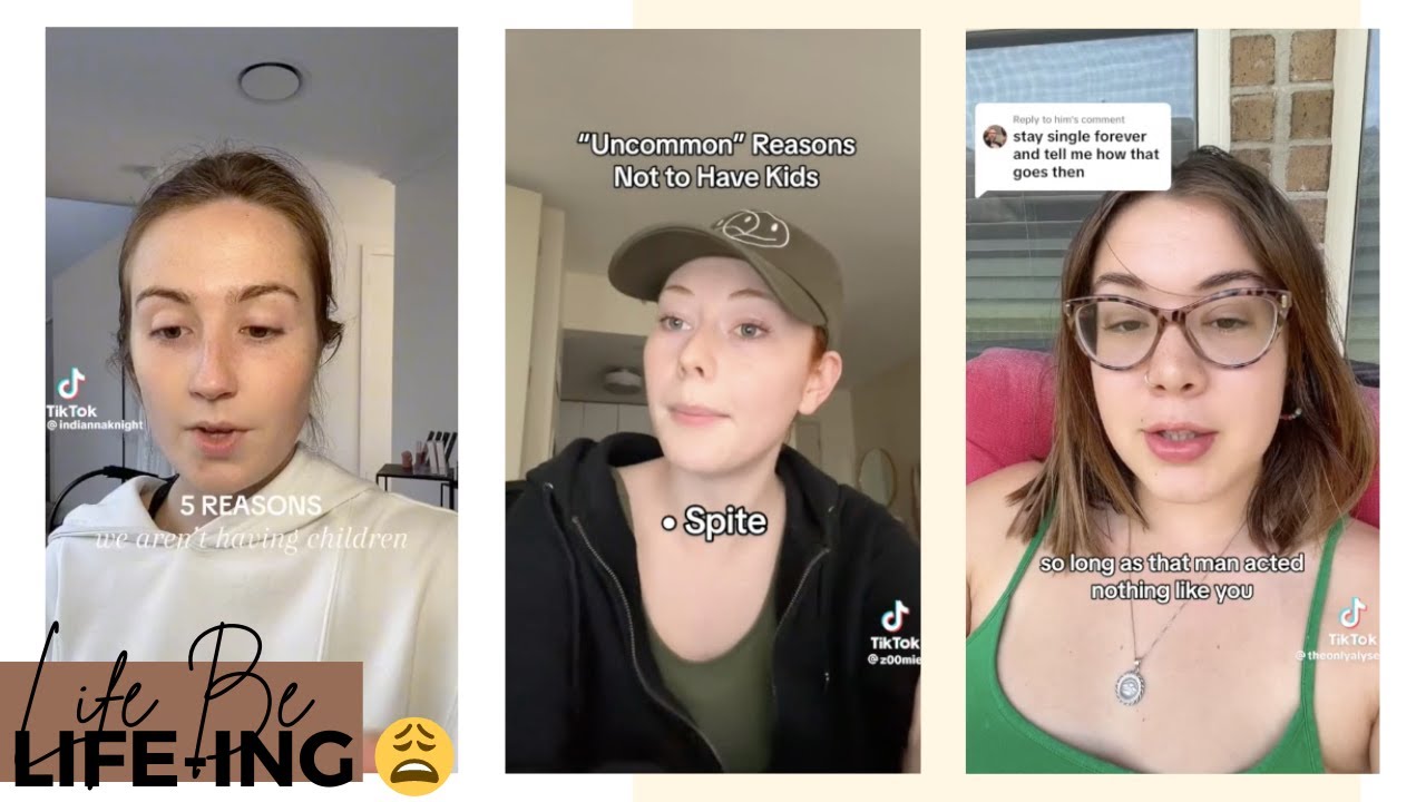 childfree women gives reasons not to have kids | tiktok vents