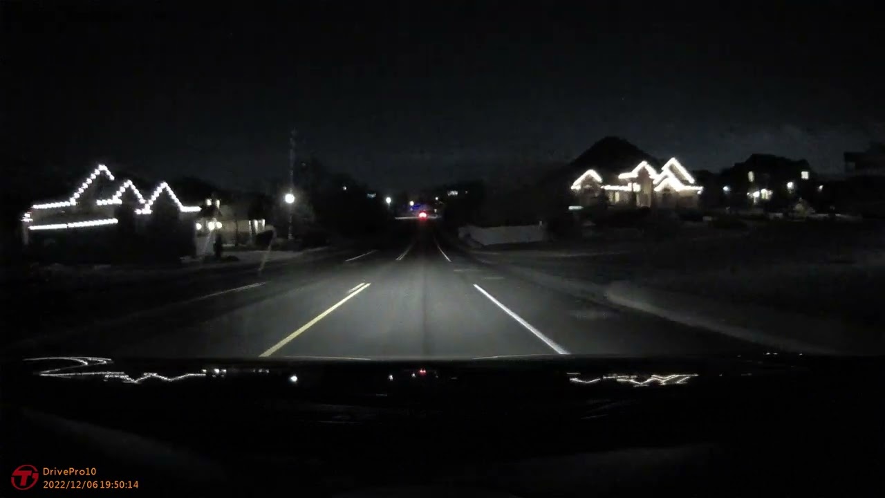 Transcend DrivePro 10 Night Footage 2/2 (No Audio)