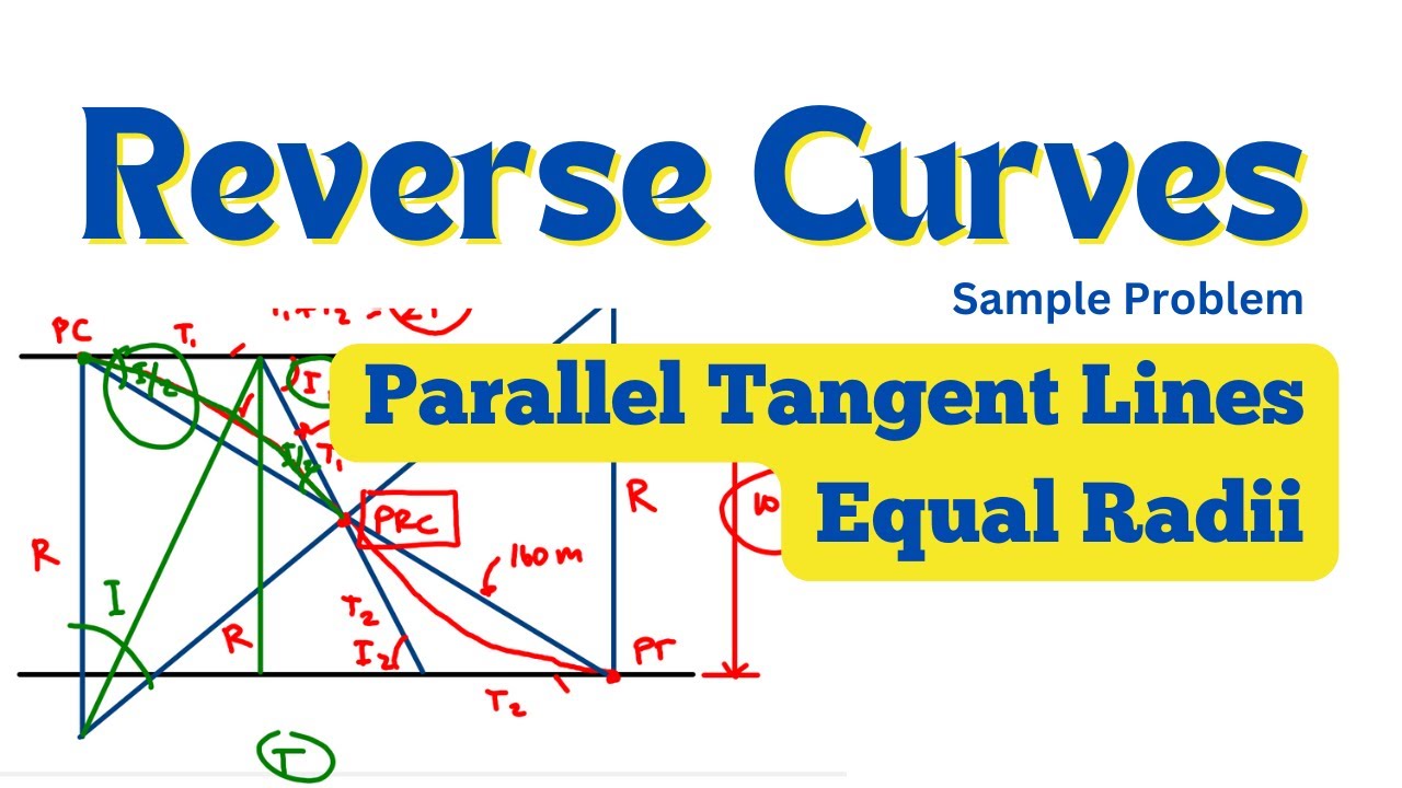 Reverse Curve Sample Problem | Curves
