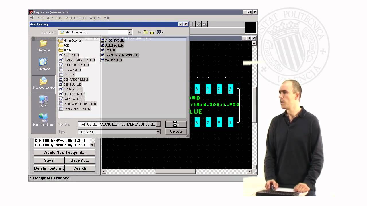 OrCAD Capture. Eligiendo 
