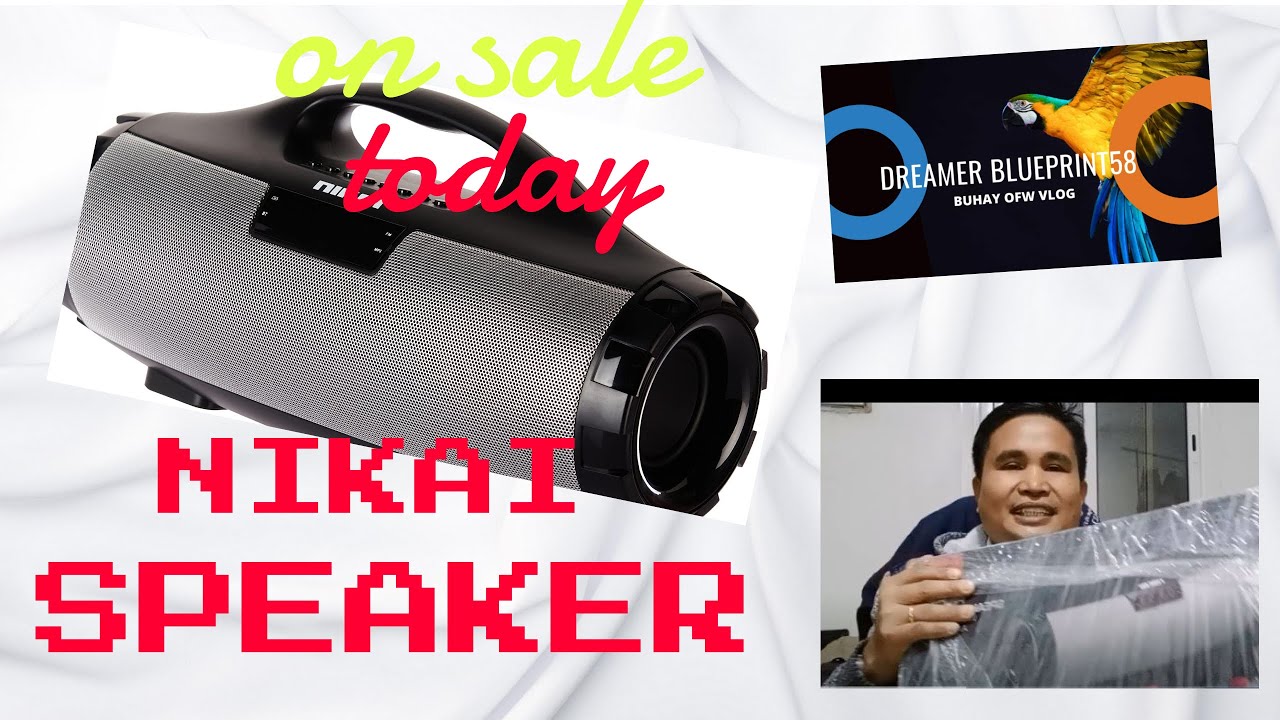 Unboxing video sale items ng noon|Nikai speaker at belt