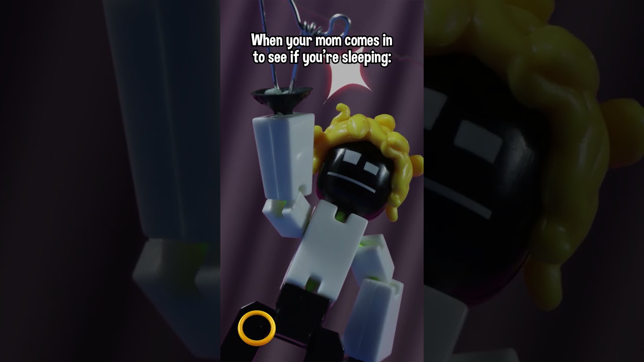 When Mom Checks If You're Sleeping... 👀 | StikBot Relatable