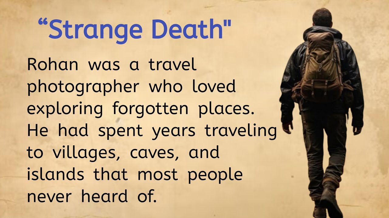English Story - A Strange Death - Adventurous Story.