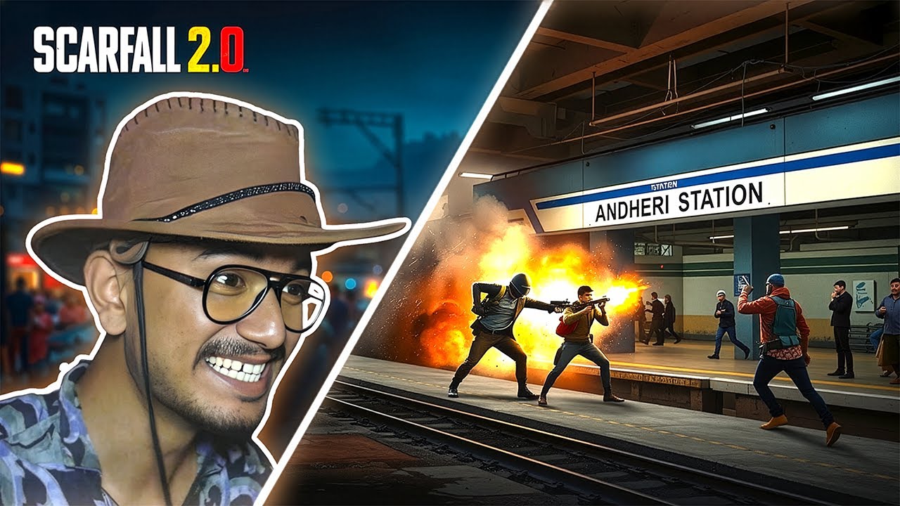 ScarFall 2.0 - Indian Game Better Than BGMI? 🔥