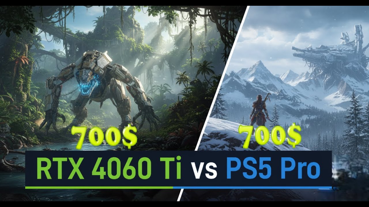 PS5 Pro DESTROYS RTX 4060 Ti ?!  The Visual Difference Is CRAZY!