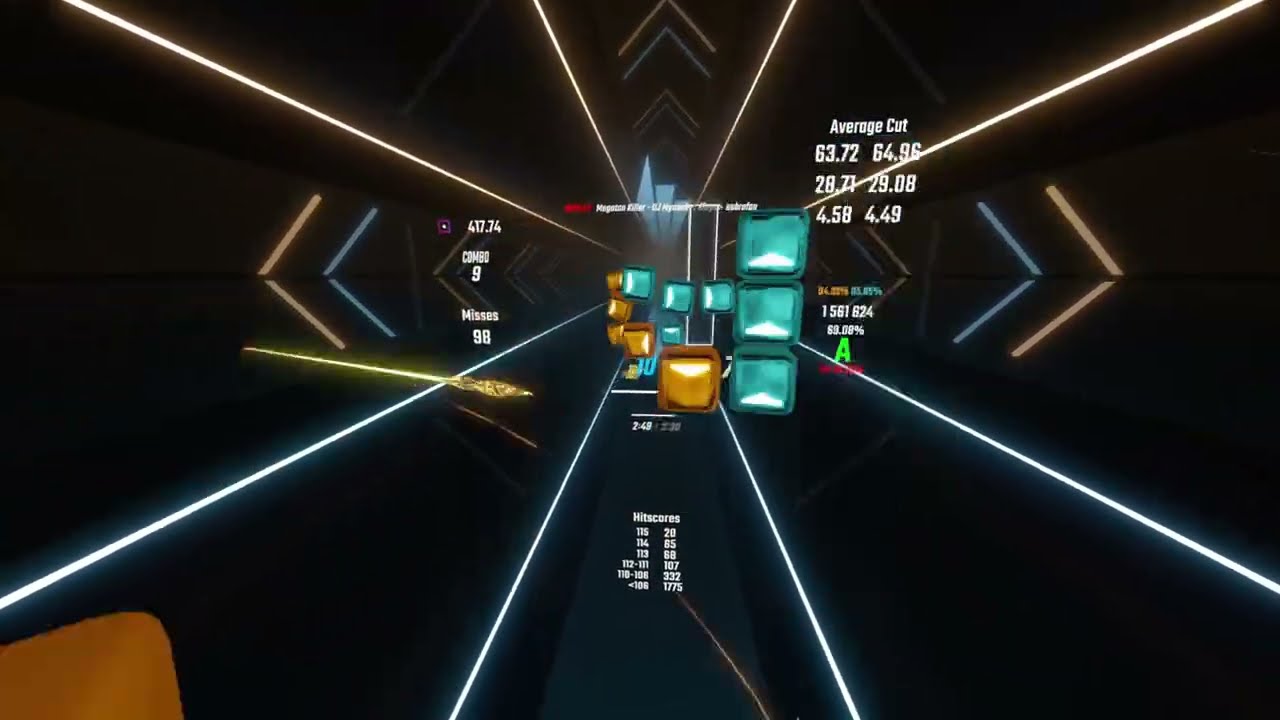 [Beat Saber] sabrefan || Megaton Killer - 67.13% - Level 33 Tech