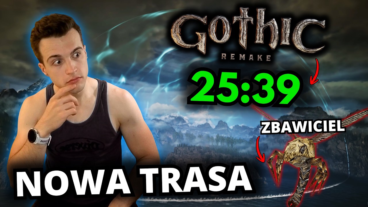 NOWY REKORD Gothic Remake - 25 minut Any% Speedrun
