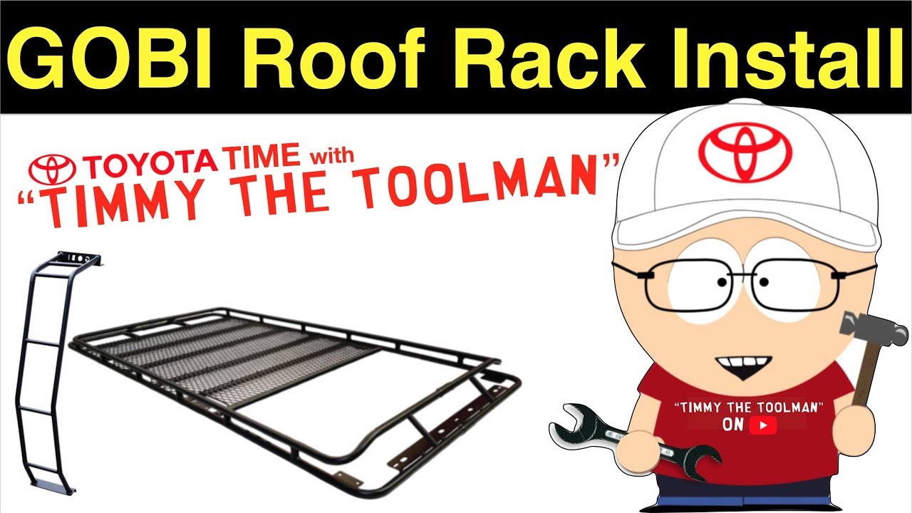 Gobi Stealth Roof Rack Install (5th Gen Toyota 4runner)