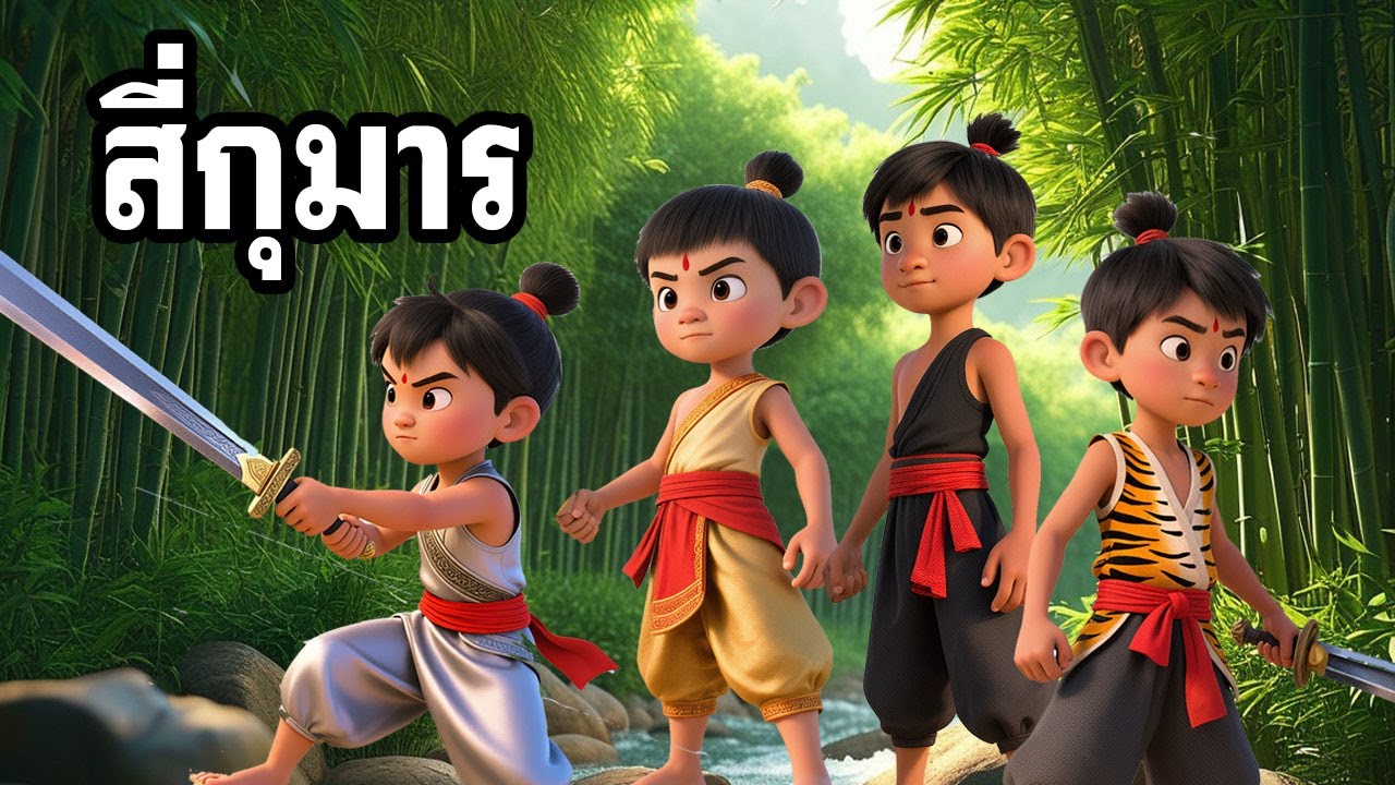 สี่กุมาร การ์ตูน 55