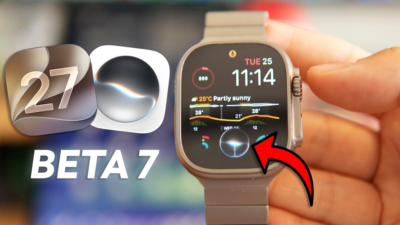 watchOS 27 Beta 7: Co nowego? Jesteśmy BARDZO blisko wersji RC! Siri jest głupsza&hellip; 🤦