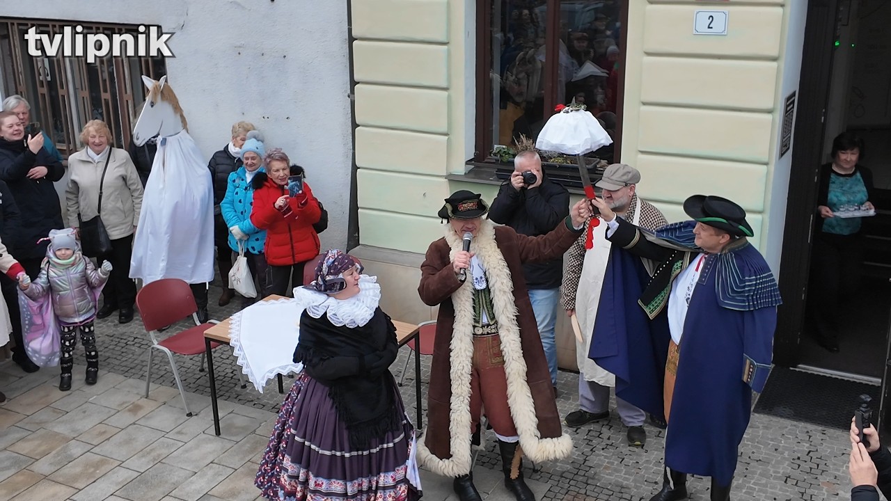 Přerovský masopust 2026 a masopustní trhy - 14.2.2026 - video 2