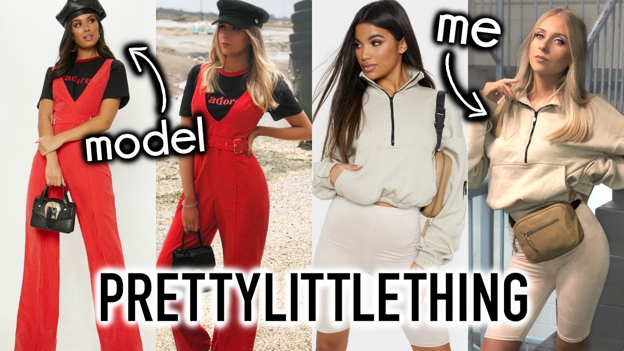 I dressed like a PRETTY LITTLE THING MODEL for a WEEK 😂