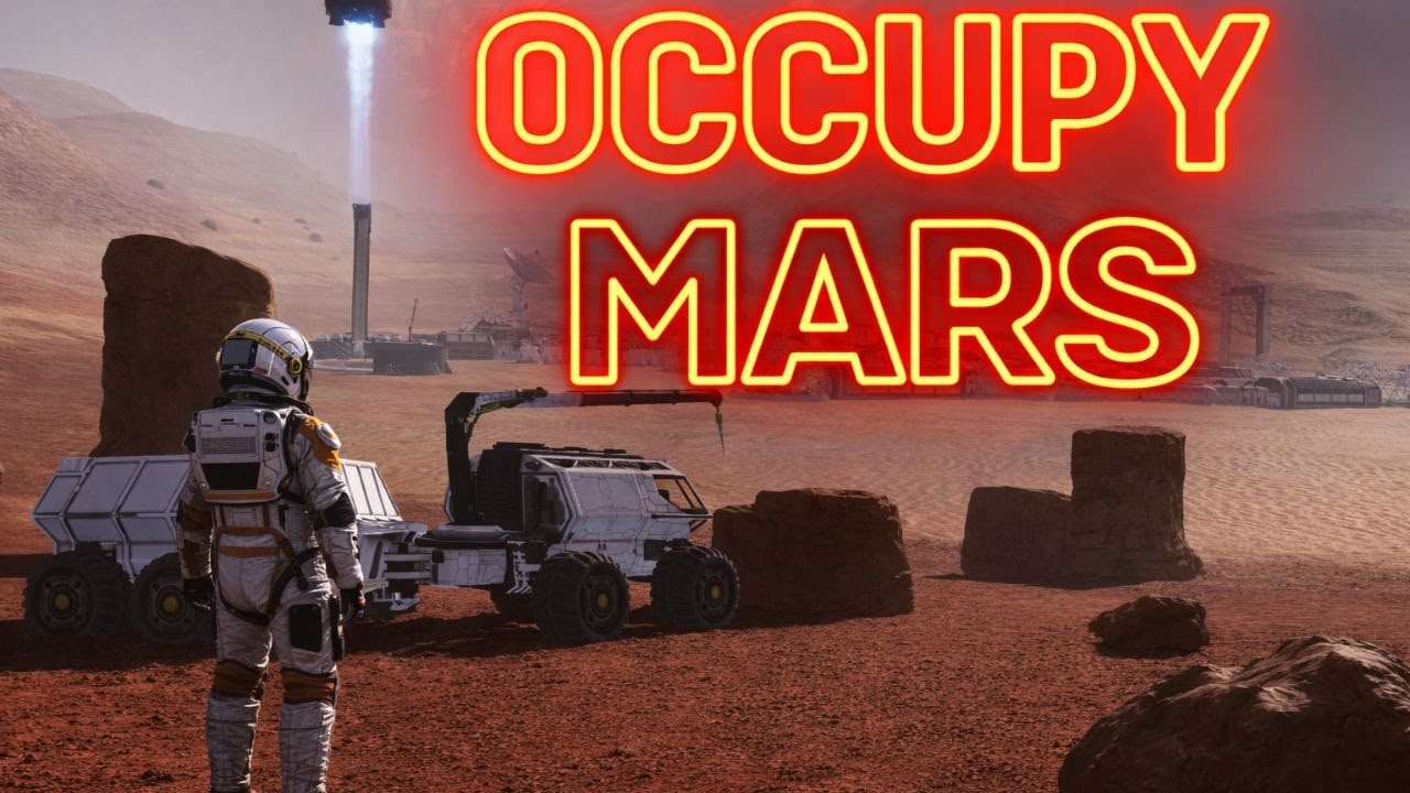 Primeiro Dia em Marte | Construindo Nossa Base | Occupy Mars Survival