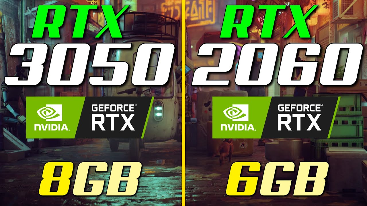 RTX 3050 vs RTX 2060 | 1080p Gaming - in 2022