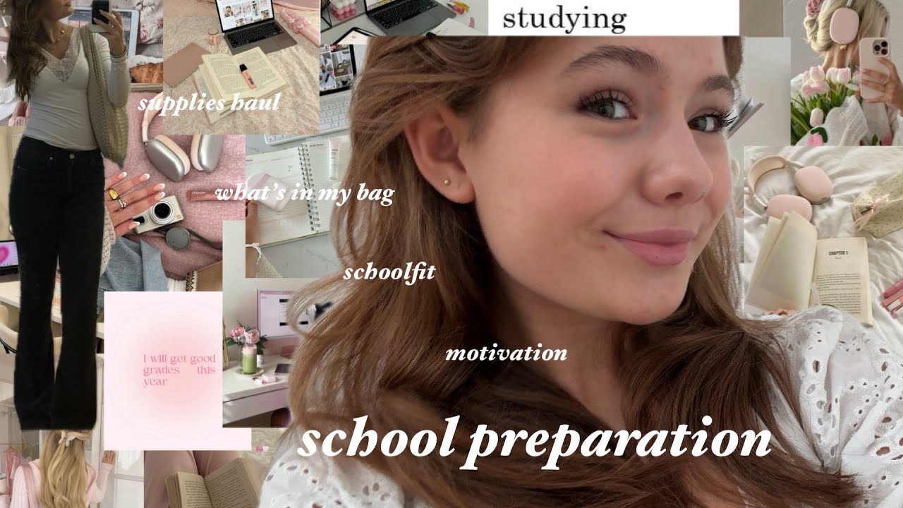 school preparation//supplies haul, school fit, whats in my bag, motivation!!