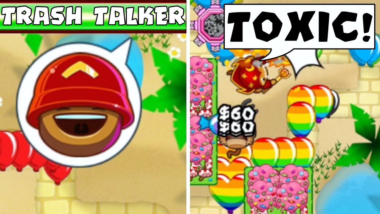 1 на 1 против профессионального болтуна... эта игра была напряжённой! (Bloons TD Battles)