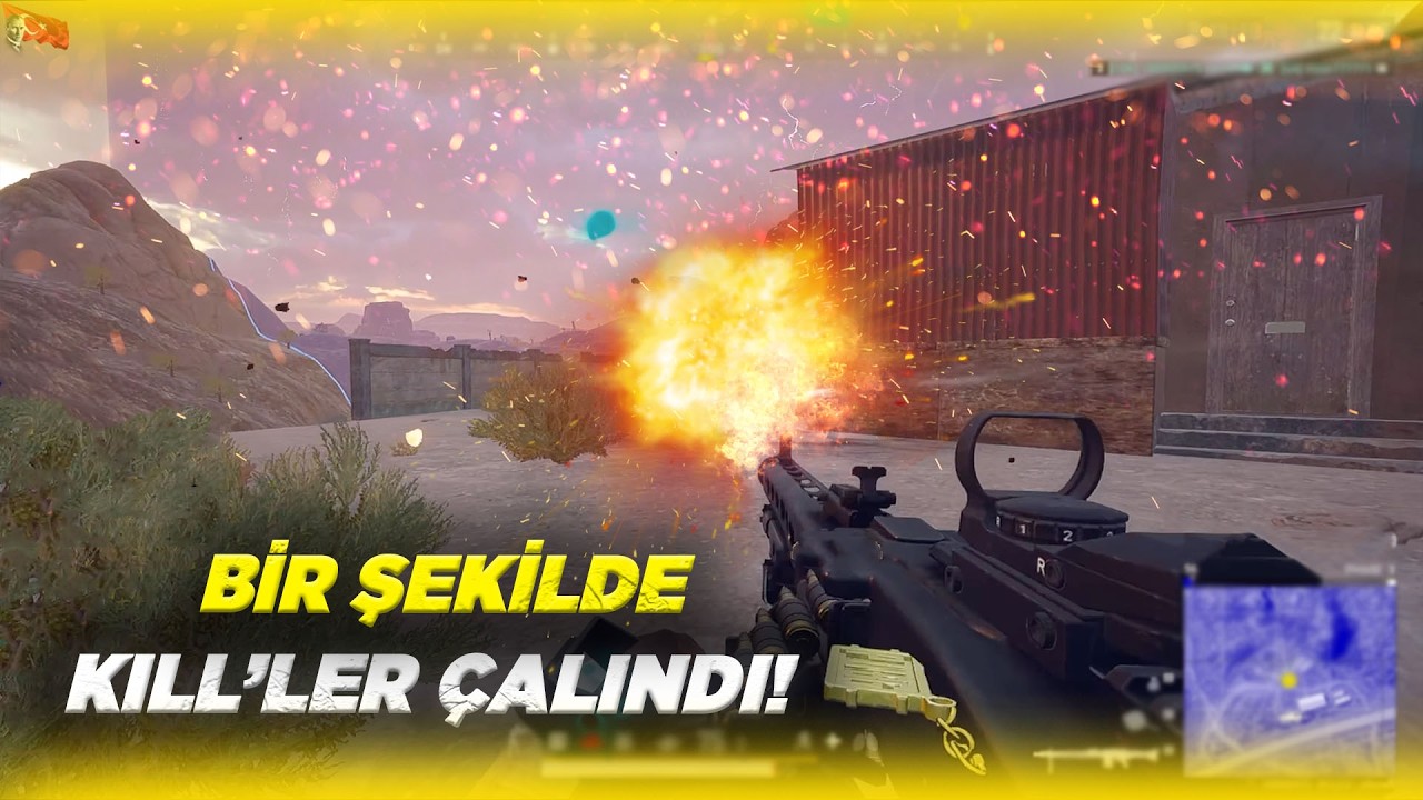 RAKİPLERİ MG3 İLE BIKTIRDIM! - #pubg #solo