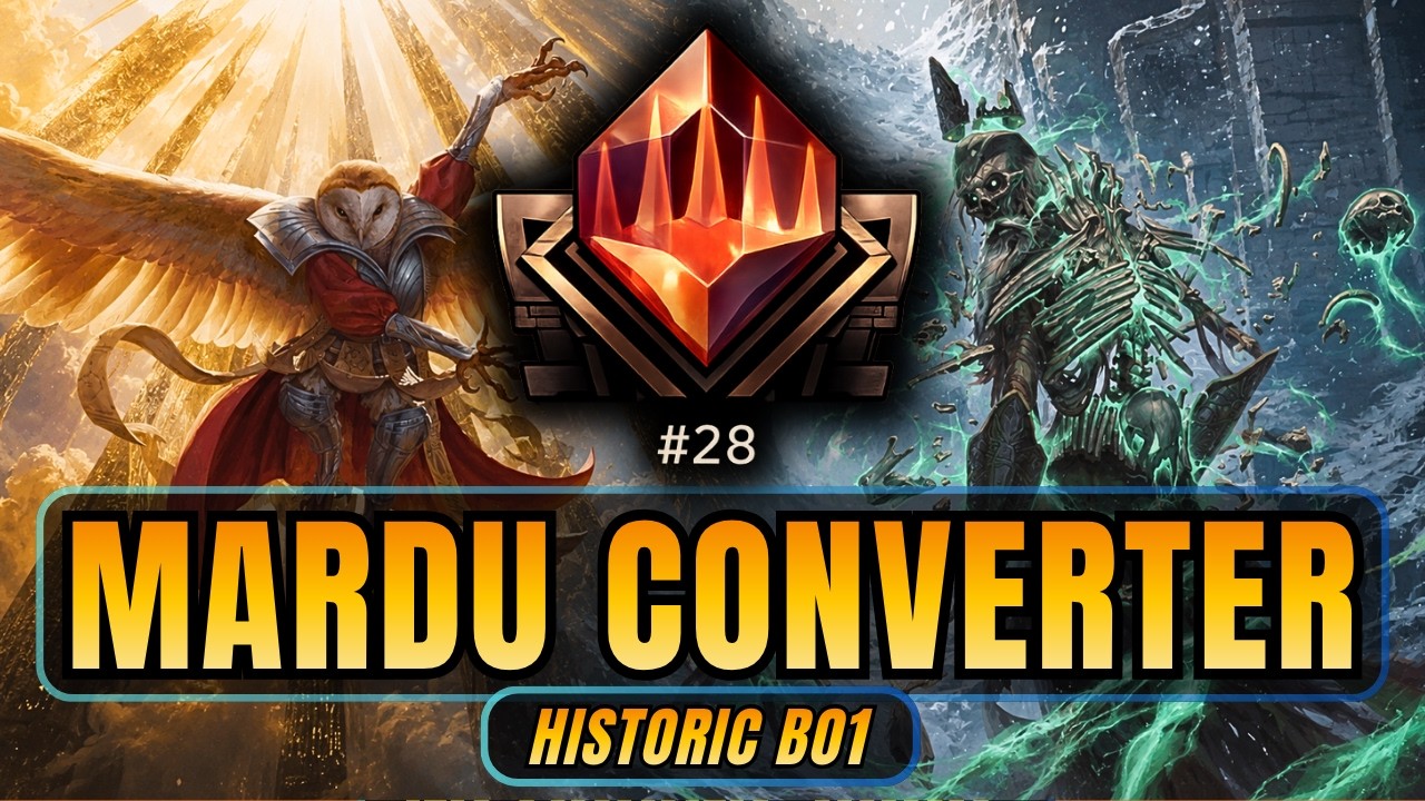 Эта НОВАЯ колода для MTG Arena Historic ДОМИНИРУЕТ | 28 место в рейтинге Mythic