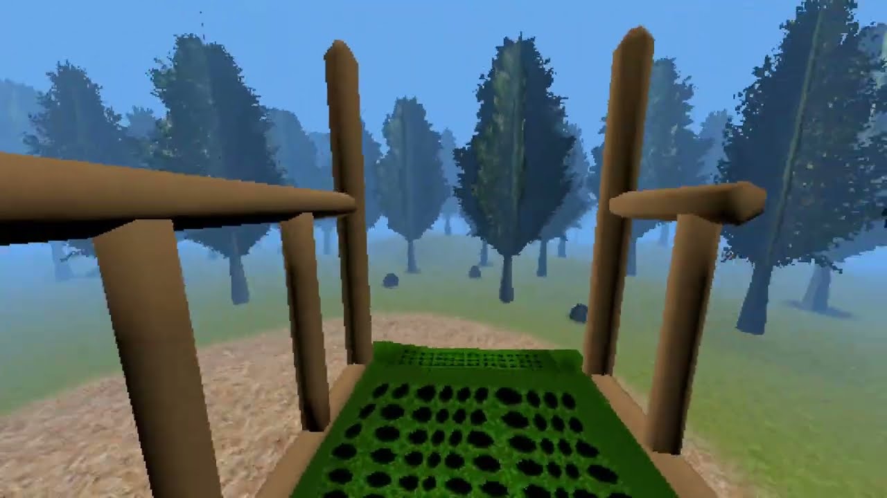 Slide in the woods