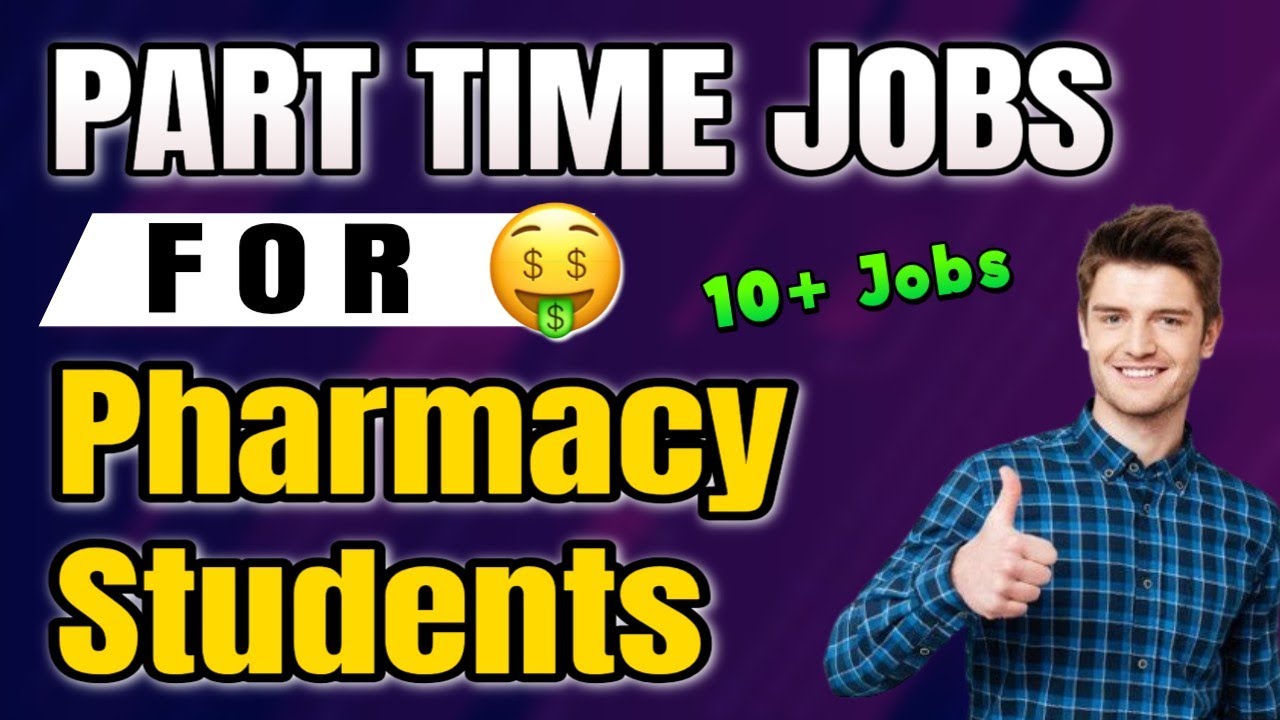 Part-Time Pharmacist Jobs || Work from home & Part time jobs for Pharmacy Students