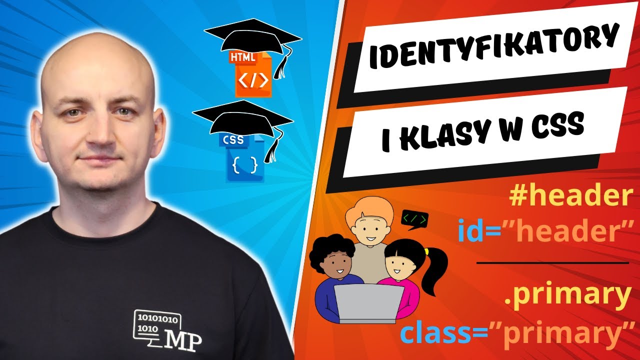 KLASY I IDENTYFIKATORY W CSS | Kurs Online HTML i CSS - Lekcja 25