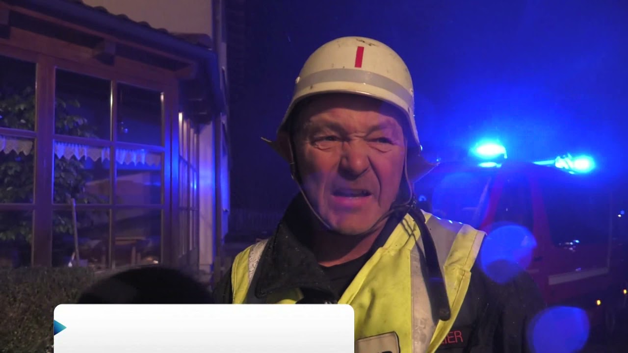Brand Maschinenhalle Kösslarn 19.11.2018