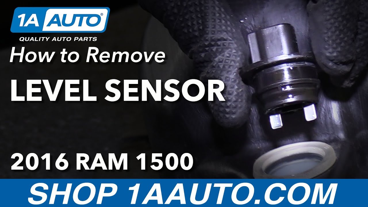 How to Remove Washer Fluid Level Sensor 11-18 Ram 1500