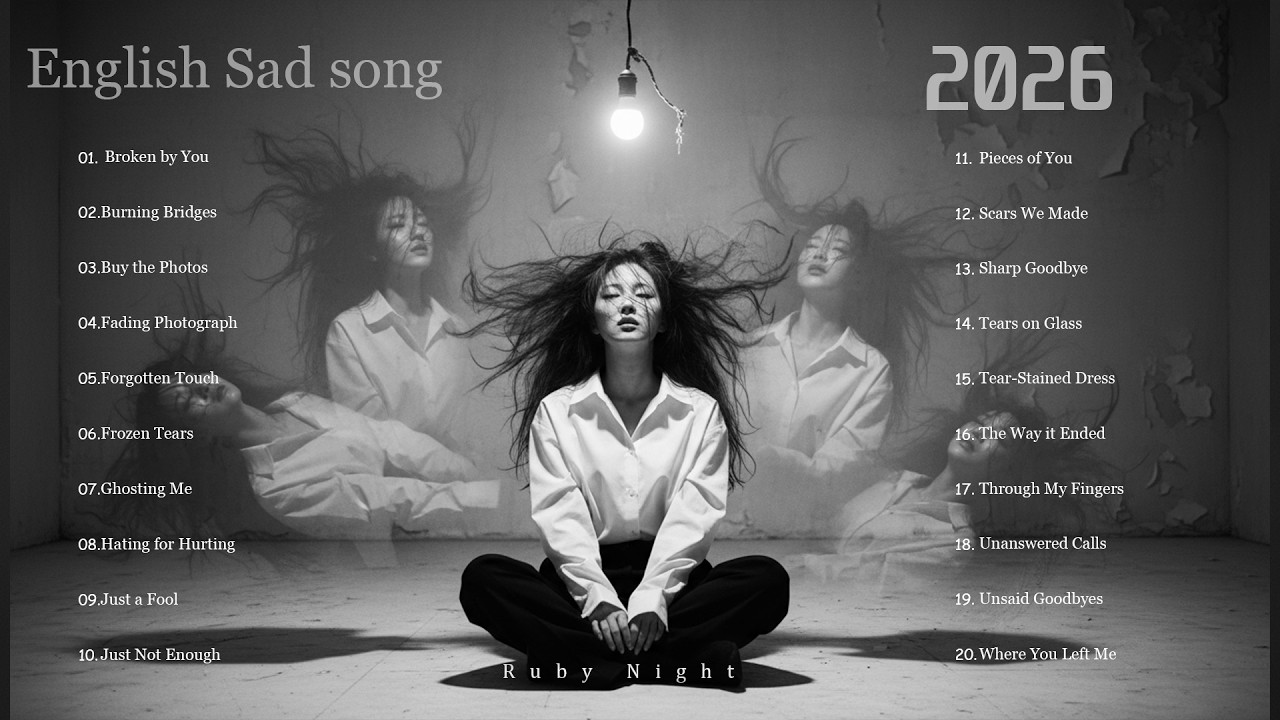 English Sad Songs That Make You Cry  [Ruby Night] |   That Make You Think About Life | Chill & Vibe