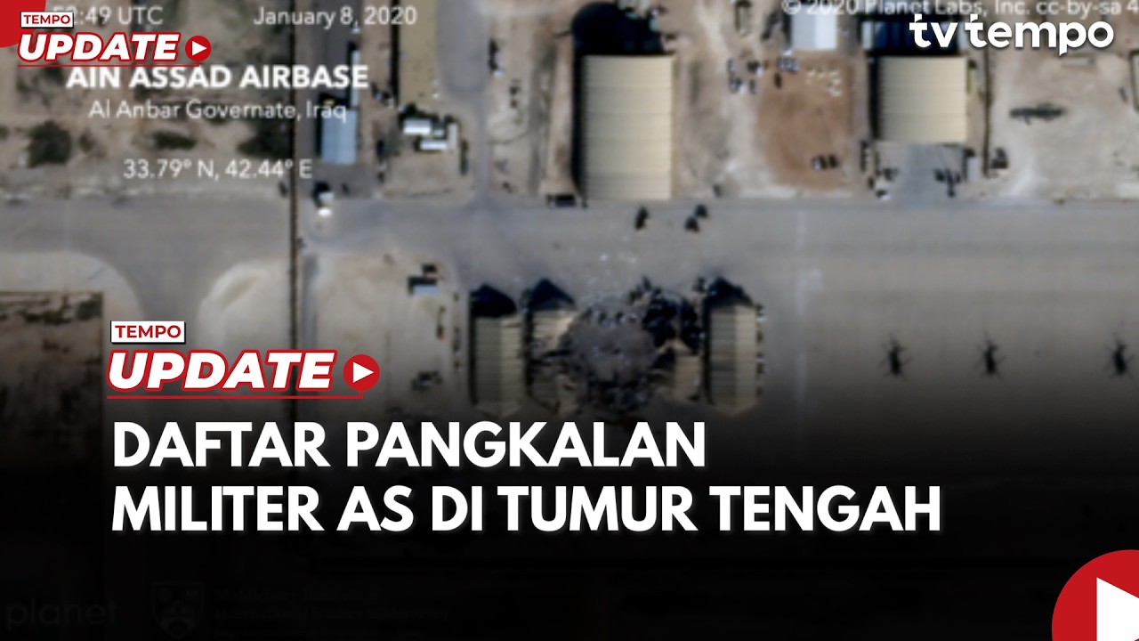Daftar Pangkalan Militer AS di Timur Tengah