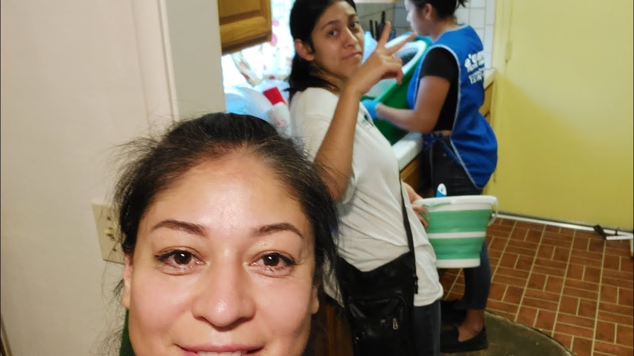 🥺 Limpieza Extrema mucha grasa y sin aire acondicionado 😱🥺😥