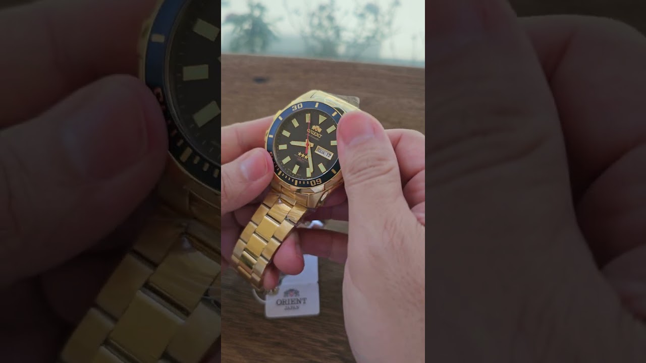 ORIENT CORA DE ROSCA 46mm CAIXA #altarelojoaria  #orient #artigosdeluxo
