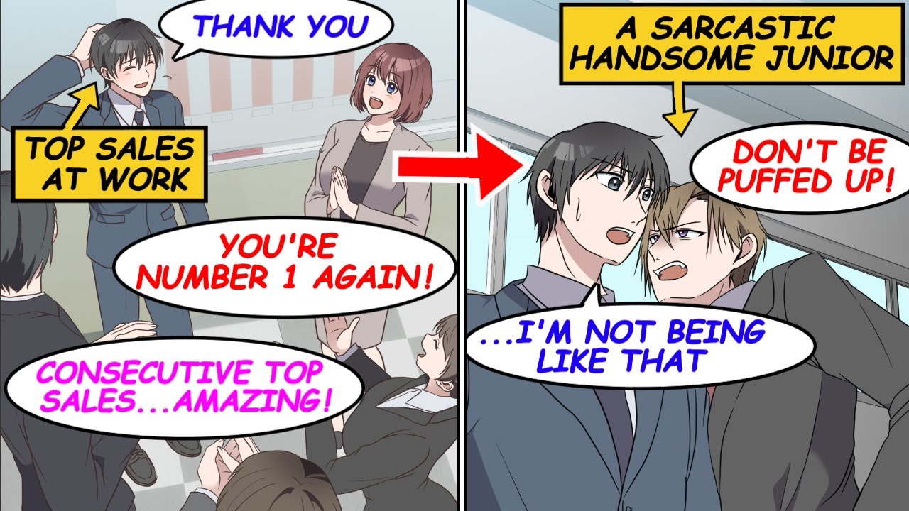 A handsome junior at work sees me as an enemy. One day, I made a mistake at work ...【Manga】