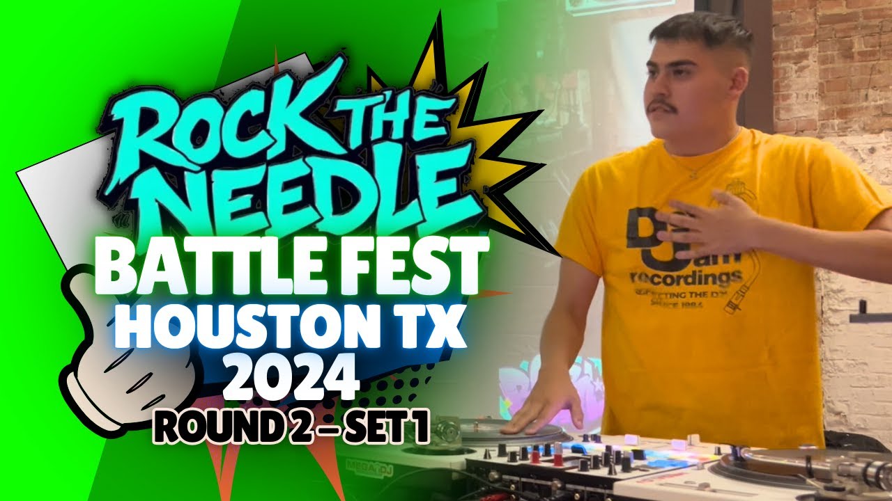 TheKidRC3 2024 Rock The Needles Houston TX DJ Battle Round 2 SET 1