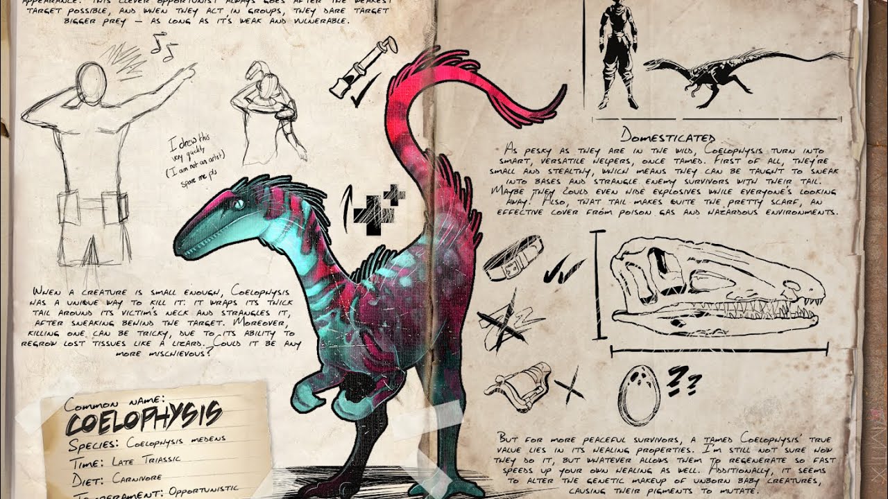 Coelophysis (Valguero hlasování) - ARK Survival Ascended CZ/SK