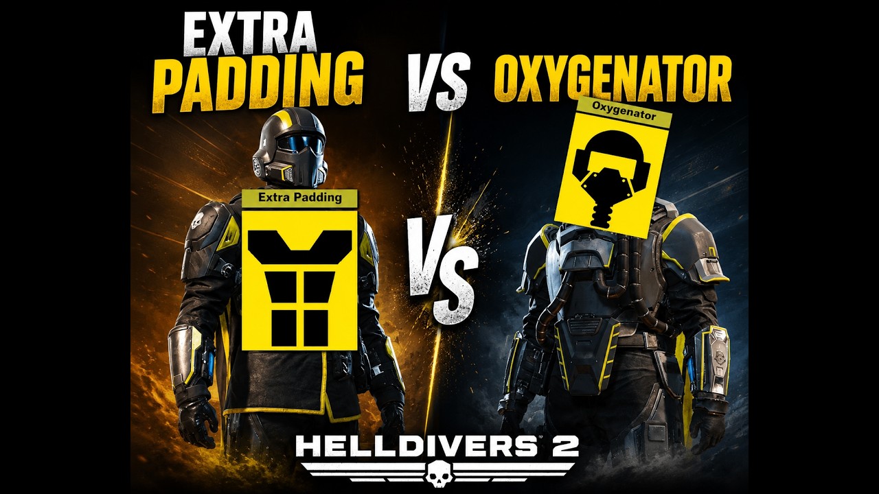 Extra Padding vs Oxygenator &mdash; Which Armor Wins? #helldivers2
