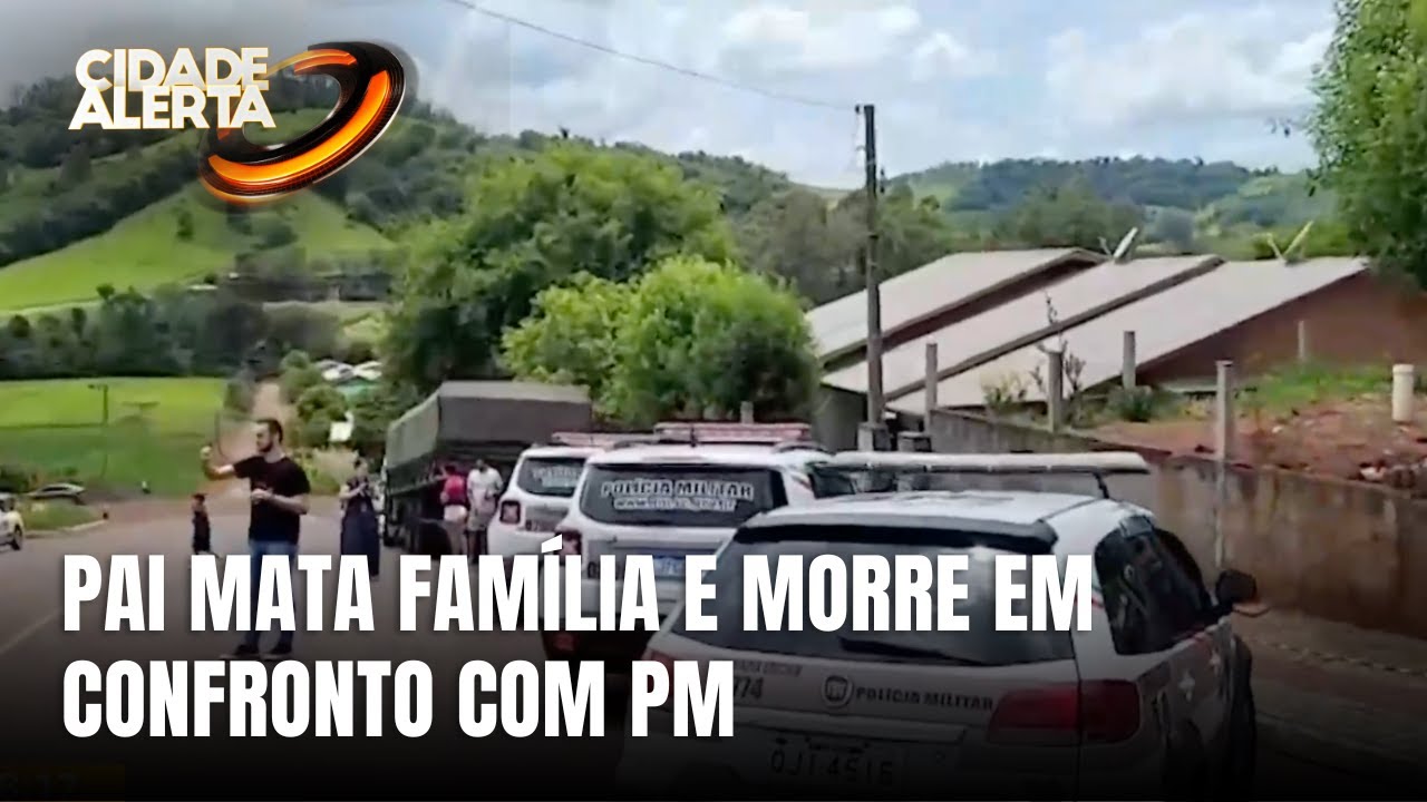 Homem mata filha e esposa a facadas em União do Oeste e é morto