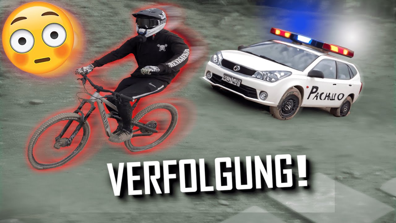 Fahrrad Polizei VERHAFTET mich im Bikepark!?...