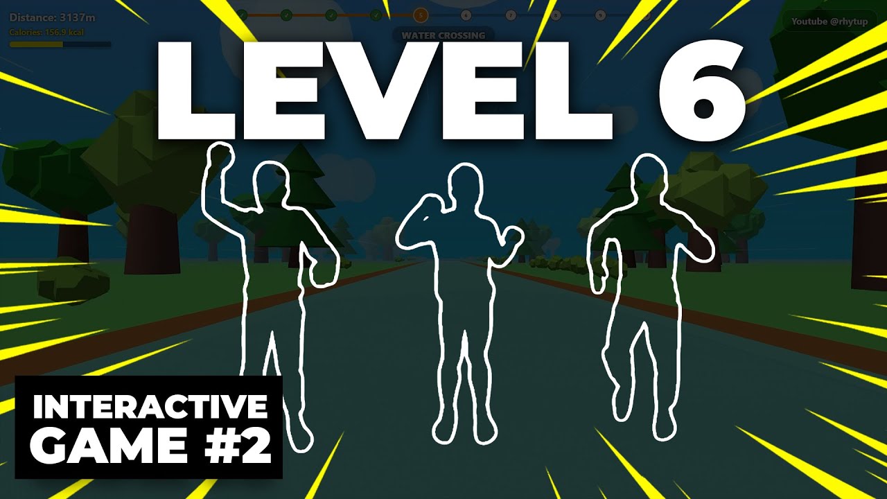 HIGH QUALITY Immersive Interactive Warm Up | Interactive GAME #2 | Fast Reaction Workout