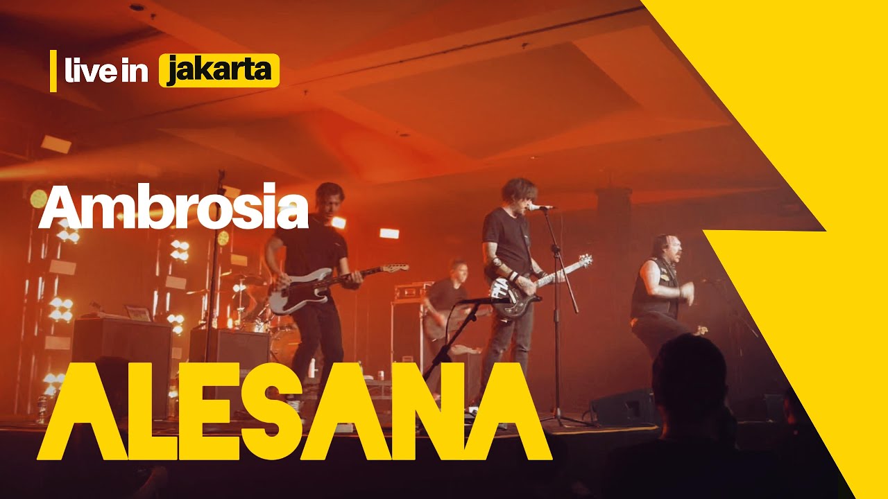 Ambrosia - Alesana Live in Jakarta 2025